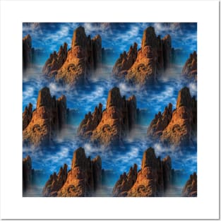 Red Rock Spires Posters and Art